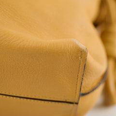 Loewe Medium Flamenco Mustard Yellow