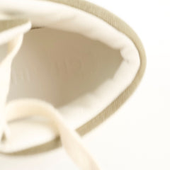 Chanel 17C Canvas Sneakers Green/White Size 37