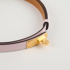 Hermes Kelly 18 Pocket Epsom Mauve Pale - Stamp W