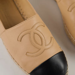 Chanel Espadrilles Beige Size 39
