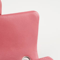 Chanel Classic Rectangle Mini Flap Lambskin Leather Pink