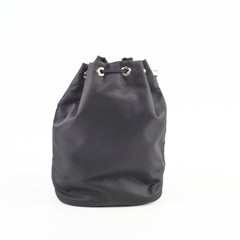 Prada Re-Nylon Drawstring Pouch Black