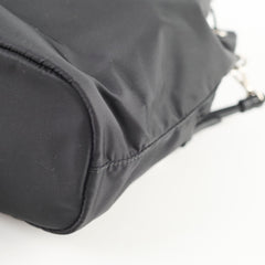 Prada Re-Nylon Drawstring Pouch Black