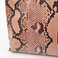 Loewe Pouch Python Pink