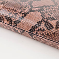 Loewe Pouch Python Pink
