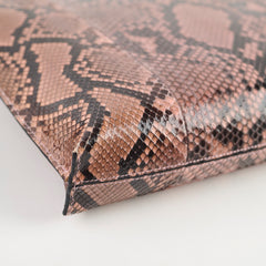 Loewe Pouch Python Pink