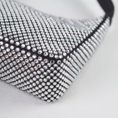 Prada Mini Re-Edition Crystals Black