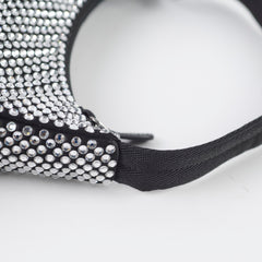 Prada Mini Re-Edition Crystals Black