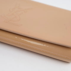 Saint Laurent Patent Beige Clutch
