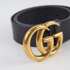 Gucci Marmont GG Belt Black Size 95