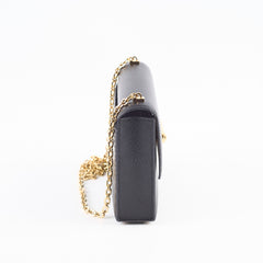 Hermes Verrou Chaine Mini Bag Black