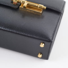 Hermes Verrou Chaine Mini Bag Black