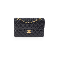 Chanel Small Caviar Classic Double Flap Black