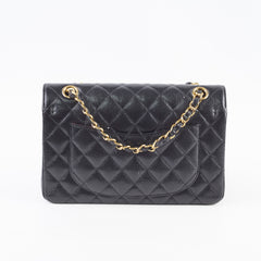 Chanel Small Caviar Classic Double Flap Black