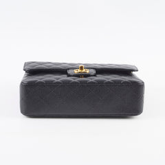 Chanel Small Caviar Classic Double Flap Black