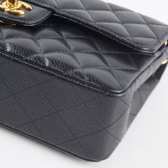 Chanel Small Caviar Classic Double Flap Black