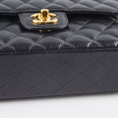 Chanel Small Caviar Classic Double Flap Black
