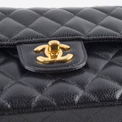 Chanel Small Caviar Classic Double Flap Black