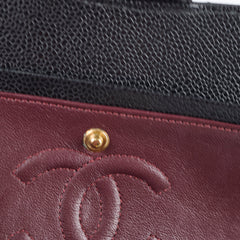 Chanel Small Caviar Classic Double Flap Black