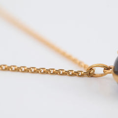 Louis Vuitton Onyx and Diamond Necklace