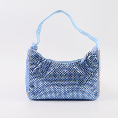 Prada Blue Crystal Bag Re Edition 2000