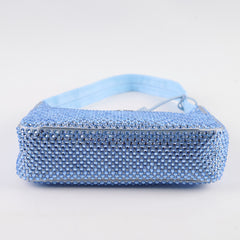 Prada Blue Crystal Bag Re Edition 2000