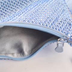 Prada Blue Crystal Bag Re Edition 2000