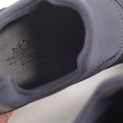 Hernes Neoprene Run slip On Sneakers Black Size 35