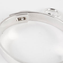 Hermes Collier de Chein Bracelet Silver Small Model