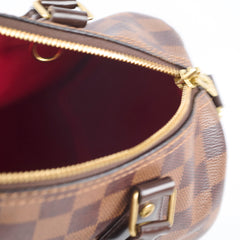 Louis Vuitton Speedy 25 Bandouliere Damier Ebene
