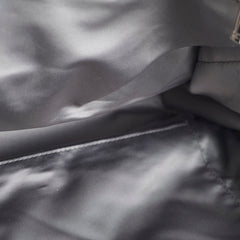 Chanel Nylon Fur BonBon Tote Silver