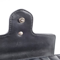 Gucci Supermini Marmont Bag Black