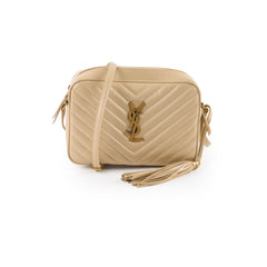 Saint Laurent Lou Camera Bag Beige