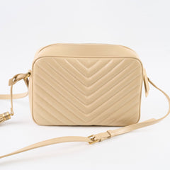 Saint Laurent Lou Camera Bag Beige