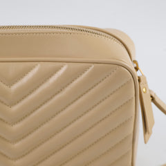 Saint Laurent Lou Camera Bag Beige