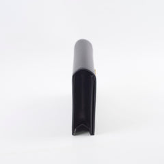 Saint Laurent Kate Clutch Grain de Poudre Black