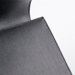 Saint Laurent Kate Clutch Grain de Poudre Black