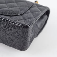 Chanel Small Classic Flap Caviar Black