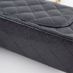 Chanel Small Classic Flap Caviar Black