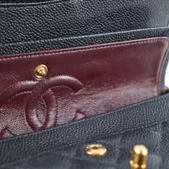 Chanel Small Classic Flap Caviar Black