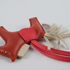 Hermes Rodeo PM Poppy / Craie / Rubis - Stamp U