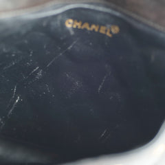 Chanel 24K Vintage Duma Backpack Lambskin Dark Brown