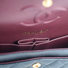 Chanel Small Classic Flap Caviar Black (Microchipped)