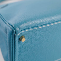 Hermes Kelly 28 Blue Jeans - Stamp B