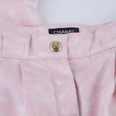Chanel 22N Ski Pants CC Pink - Size 38