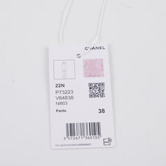 Chanel 22N Ski Pants CC Pink - Size 38
