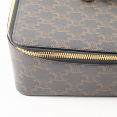 Celine Triomphe Canvas Travel Cube