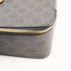 Celine Triomphe Canvas Travel Cube
