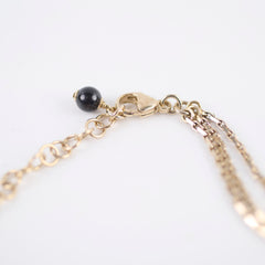 Chanel CC Hoop Crystal Necklace Costume Jewellery