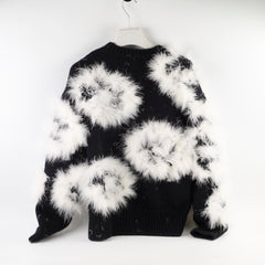 Chanel Feathers Sweater